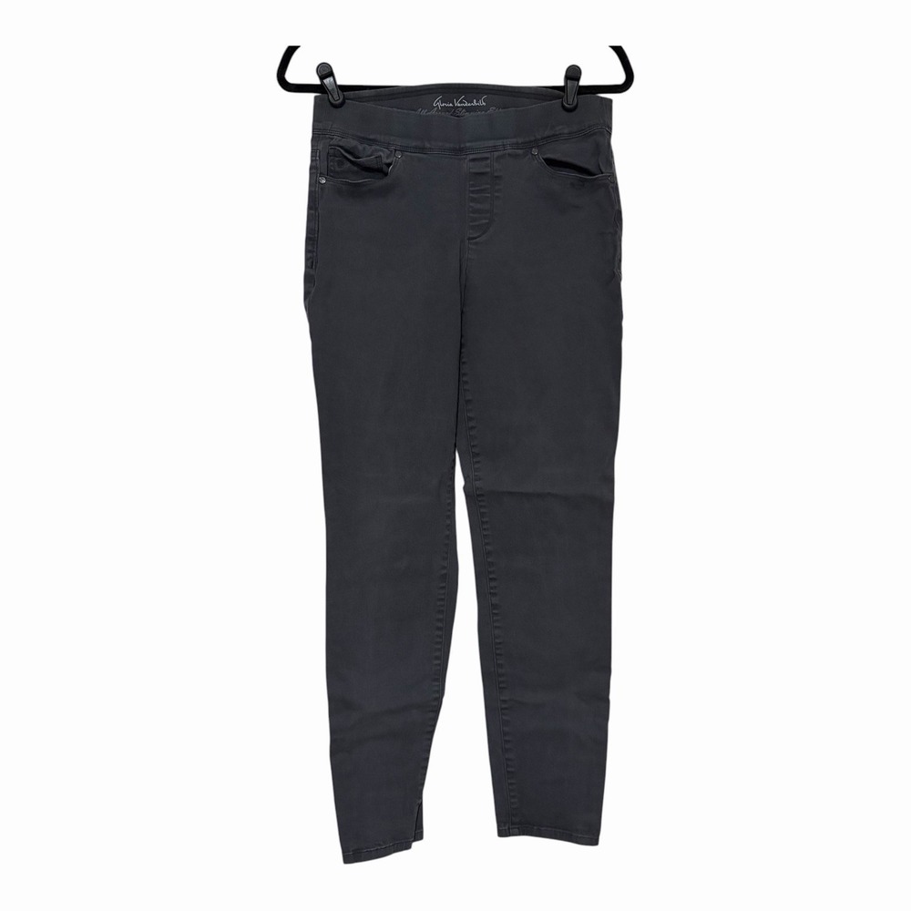 Gloria Vanderbilt Women's 6 Dark Gray Avery All Around Slimming Effect Legging